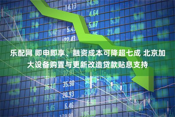乐配网 即申即享、融资成本可降超七成 北京加大设备购置与更新改造贷款贴息支持