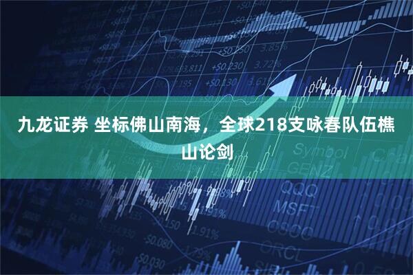 九龙证券 坐标佛山南海，全球218支咏春队伍樵山论剑