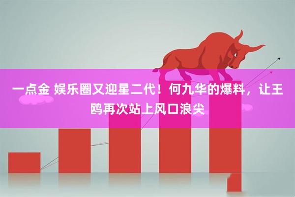 一点金 娱乐圈又迎星二代！何九华的爆料，让王鸥再次站上风口浪尖